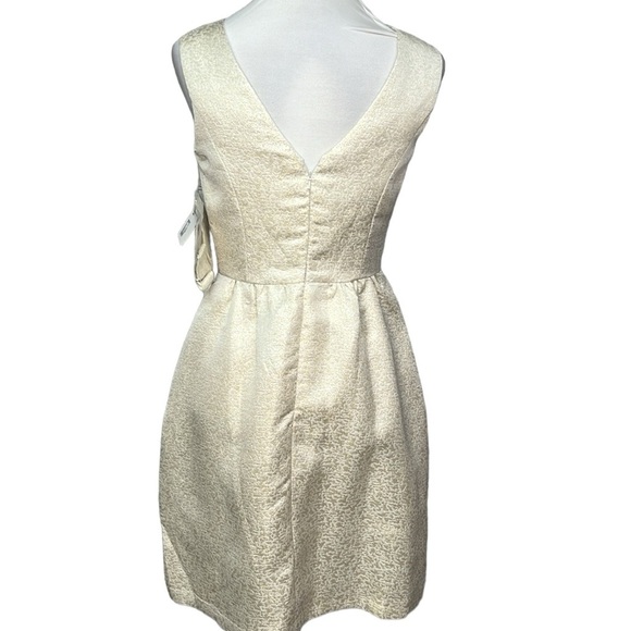 57 Grand Brocade Cocktail Dress Gold - Picture 5 of 6